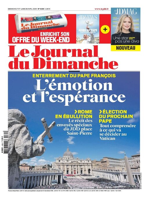 Title details for Le Journal du dimanche by Lagardere Media News - Available